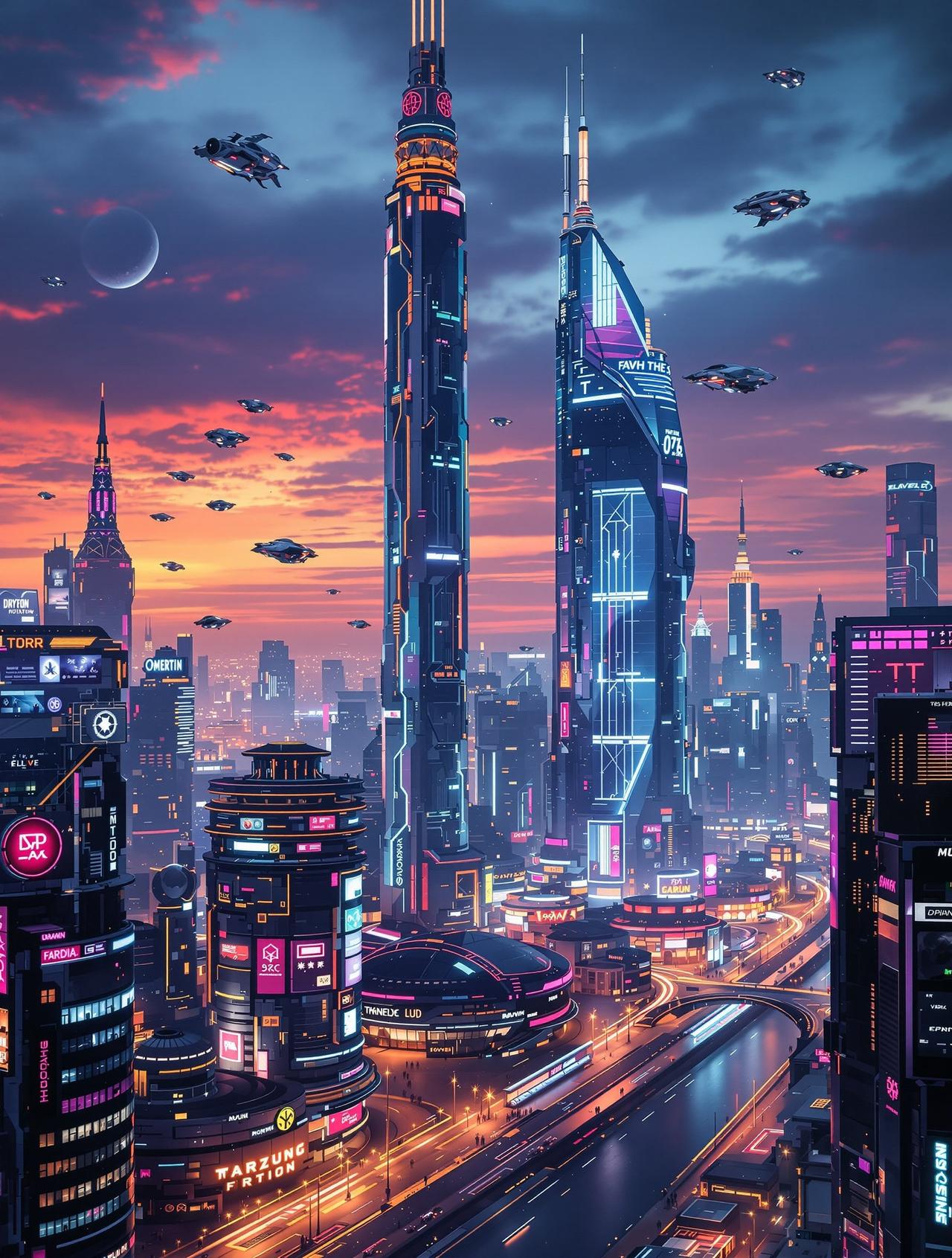 第一影院-未来都市-科幻短片高清海报